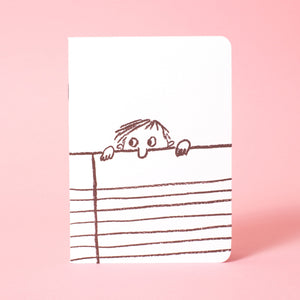 Foldeeo Notebook Folio Nosy Guy B6 Size