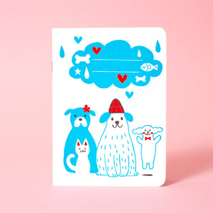 Foldeeo Notebook Folio Dog Squad B6 Size
