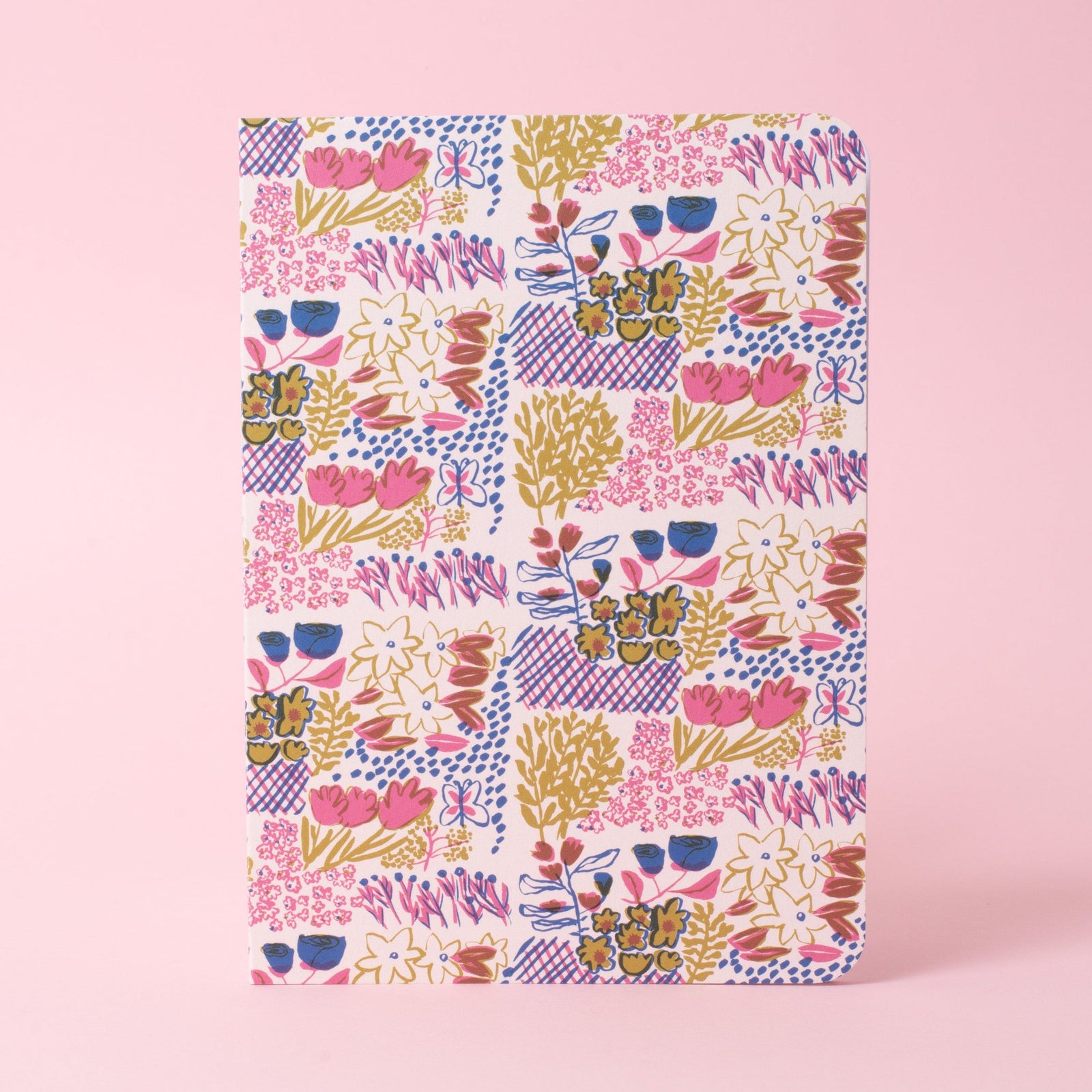 Garden Plots Pattern B6 Blank Notebook