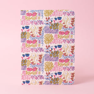 Garden Plots Pattern B6 Blank Notebook