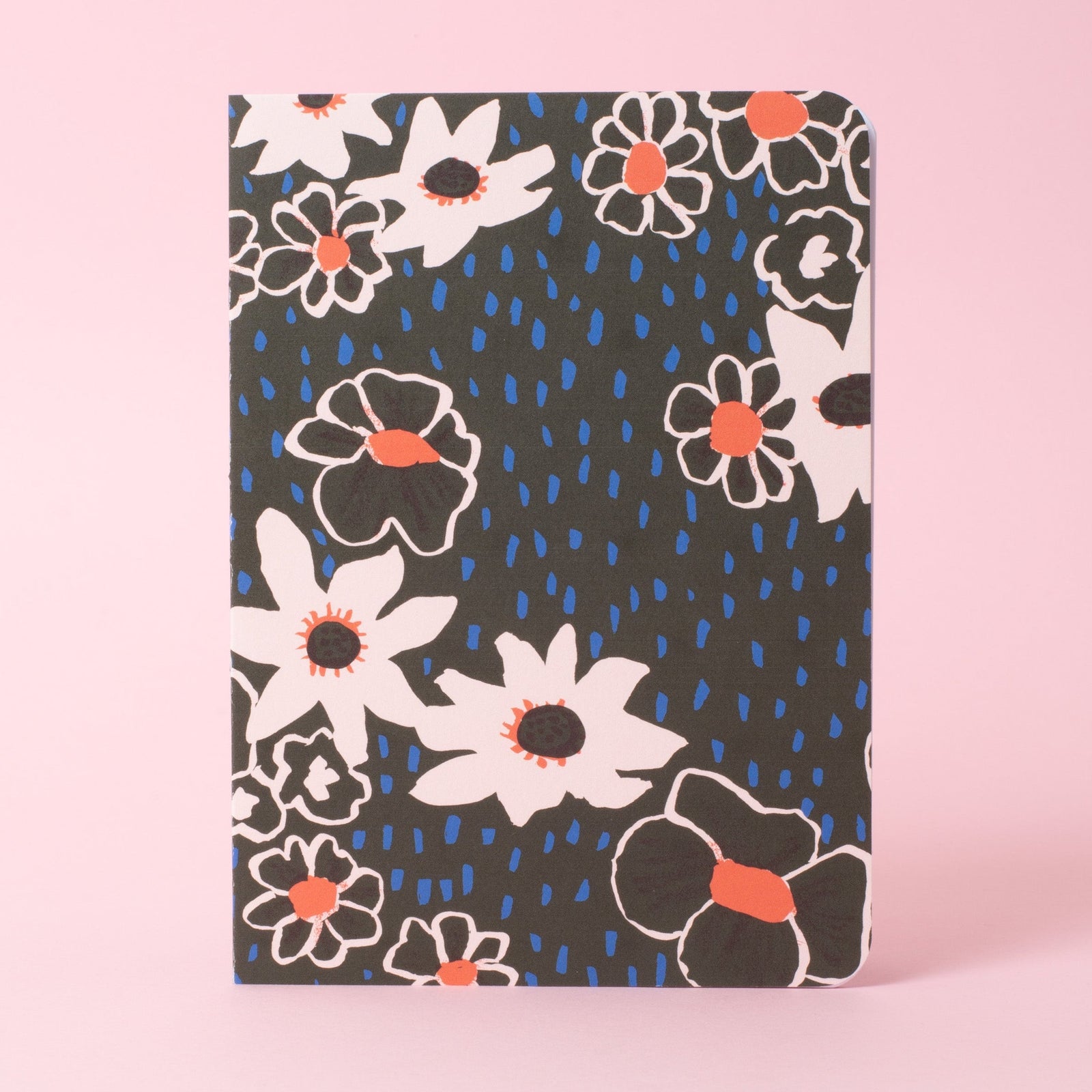 Dusk Flowers B6 Blank Notebook